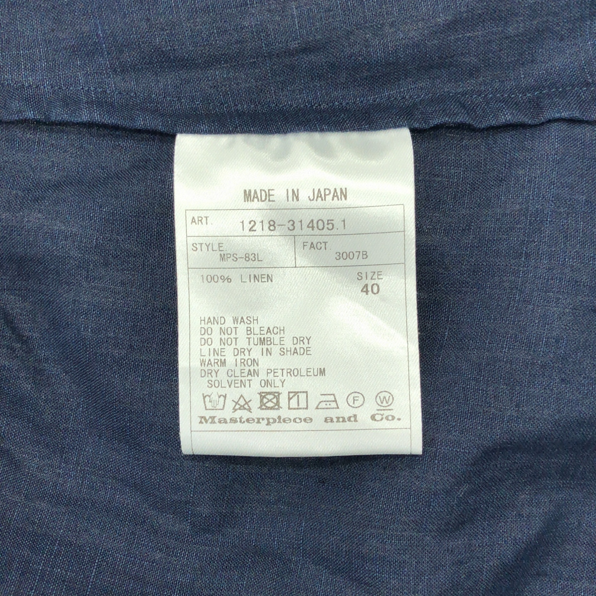 SCYE / サイ リネン ピンタック ブラウス