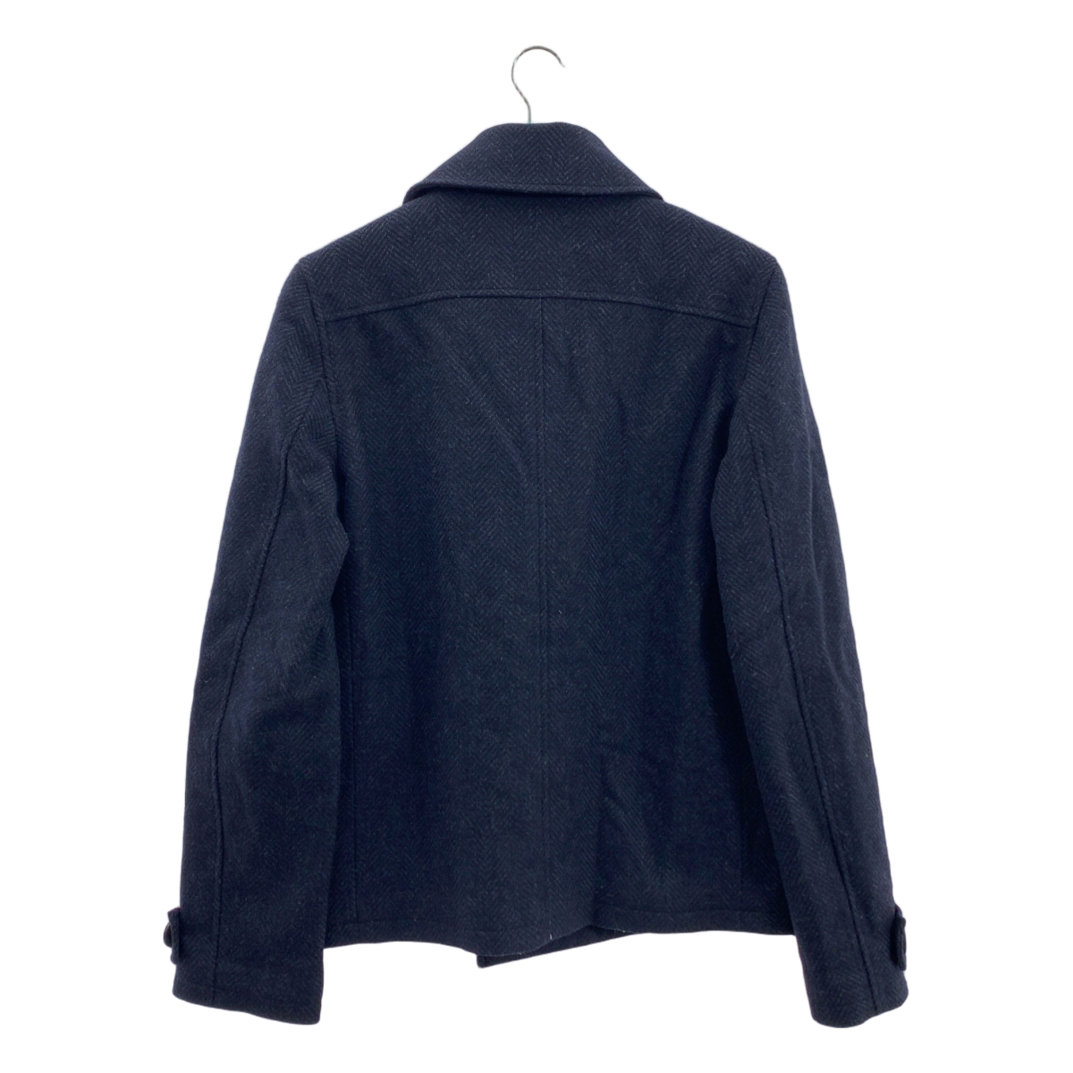 A.P.C. / アーペーセー 襟ムートン ヘリンボーンツイード Pコート ピーコート