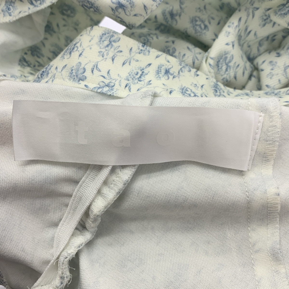 tao COMME des GARCONS / タオコムデギャルソン 総柄 フリル装飾 付け袖 ボレロ ジャケット