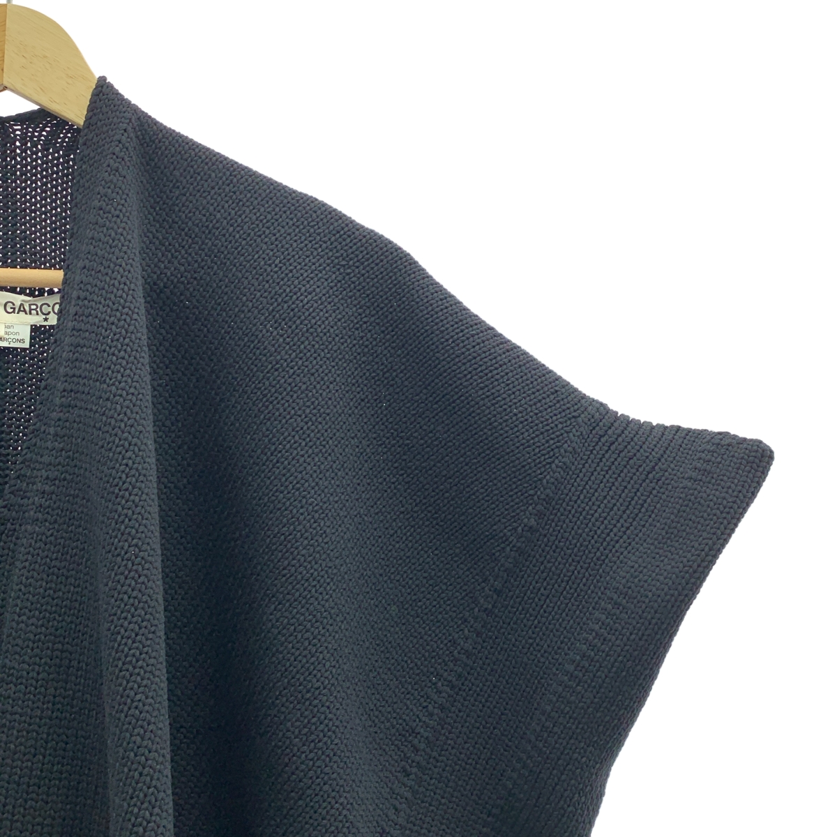 COMME des GARCONS / コムデギャルソン ポリエステル Vネック ニットベスト