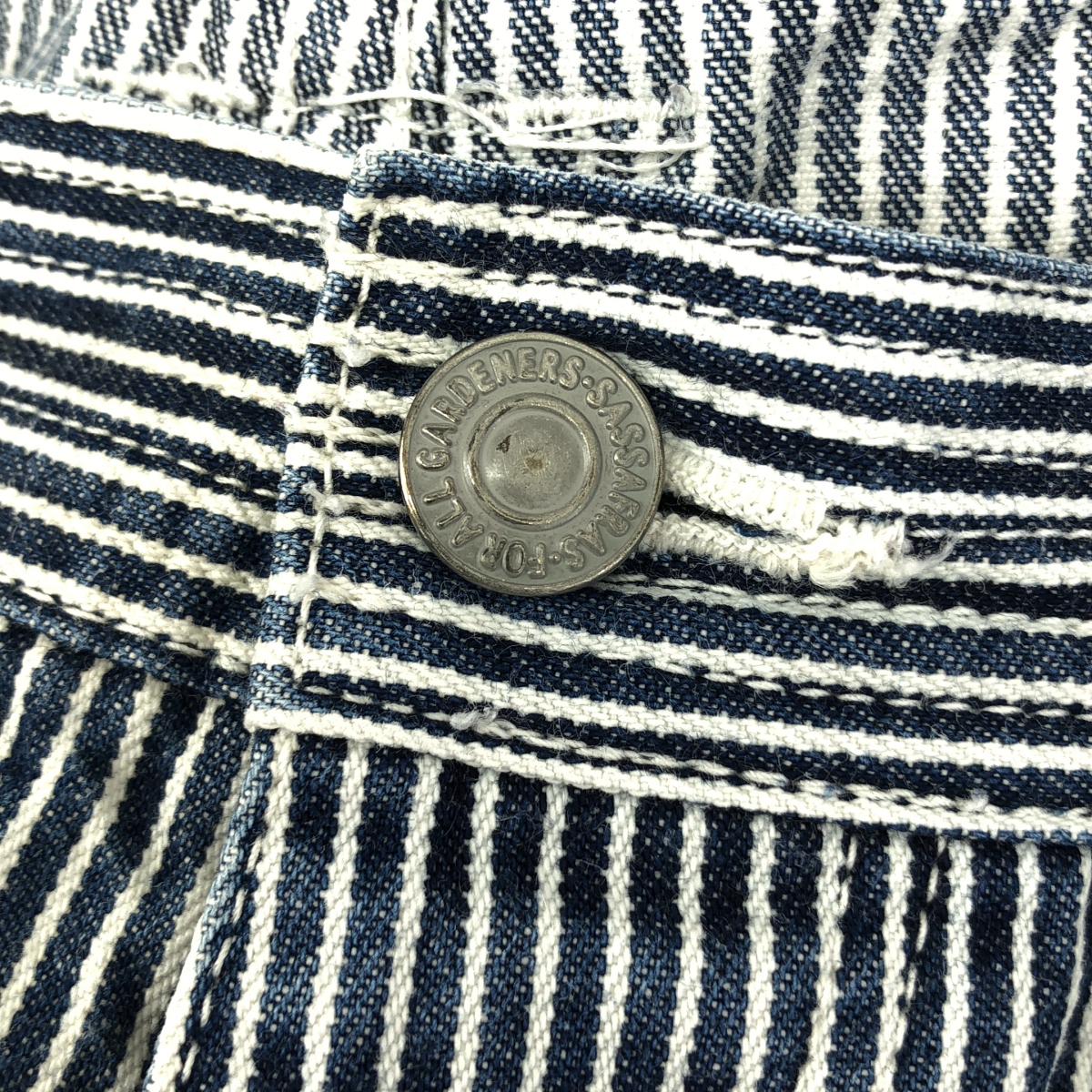 SASSAFRAS / ササフラス ヒッコリー ペインター ワーク ワイドパンツ