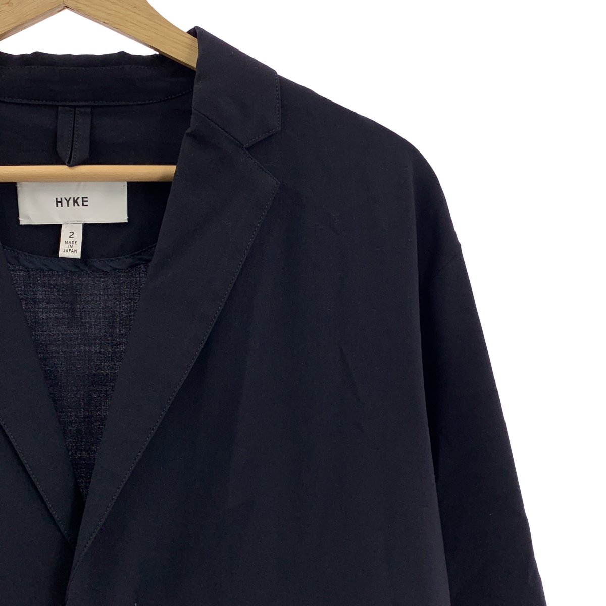 HYKE / ハイク WOOL SHOP COAT ウール ショップコート