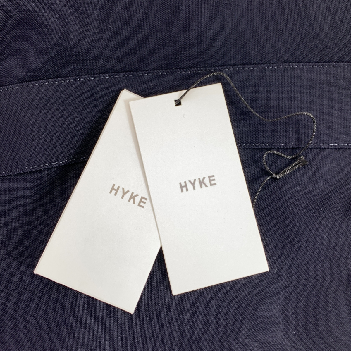 HYKE / ハイク WOOL SHOP COAT ウール ショップコート
