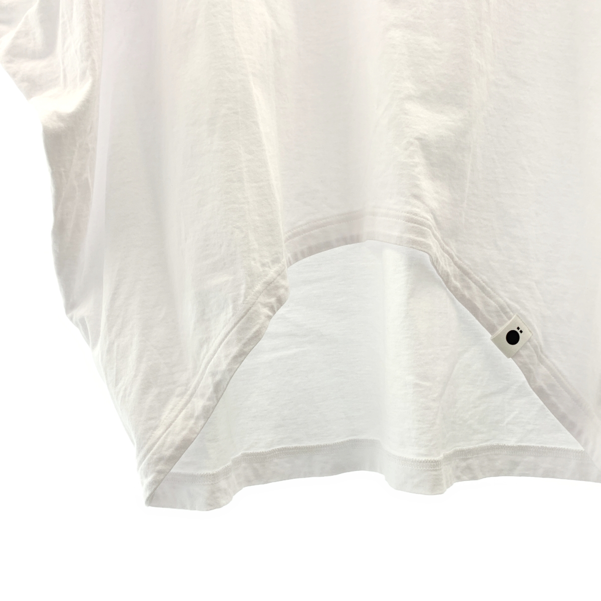 ENFOLD / エンフォルド WASHABLE HEXAGON T-SHIRT ウォッシャブル ヘキサゴン 変形 Tシャツ