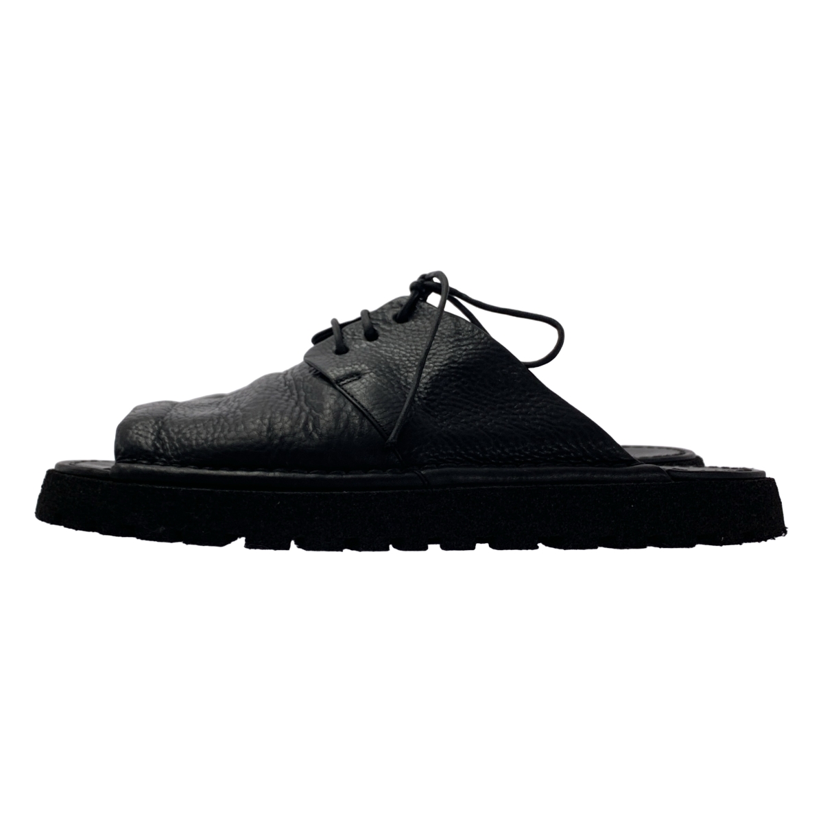 その他 レースアップ レザー サンダル