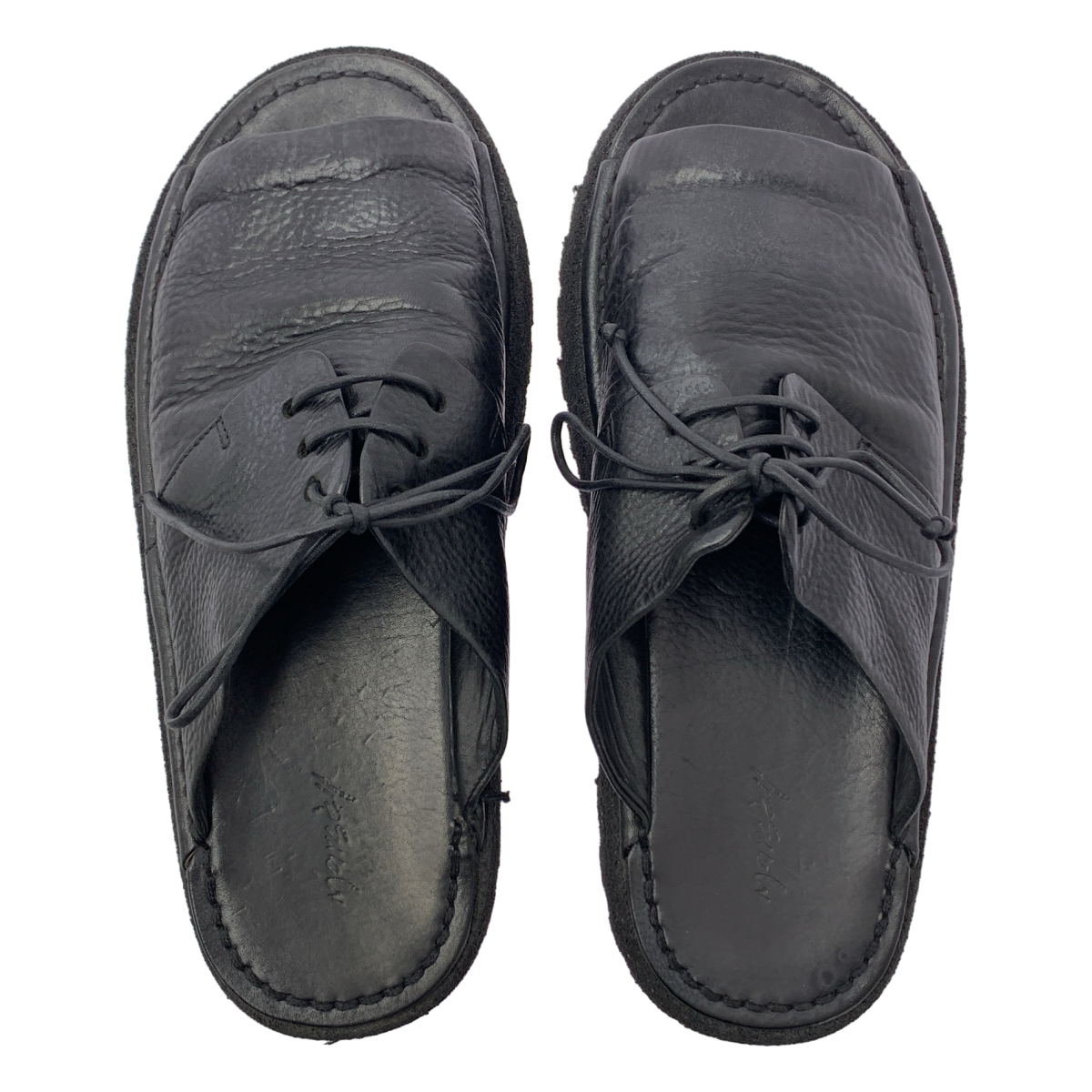 その他 レースアップ レザー サンダル