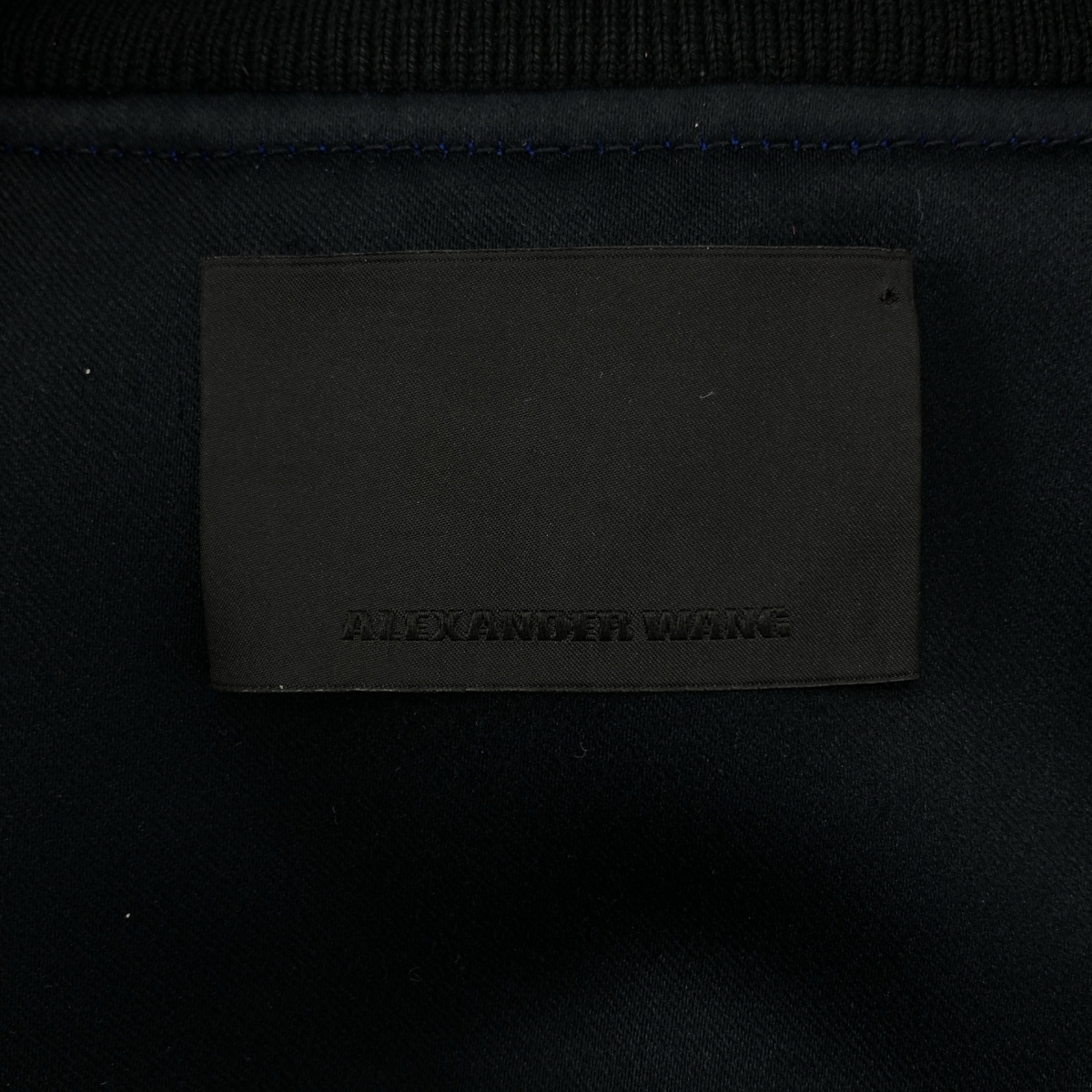 ALEXANDER WANG / アレキサンダーワン パッチ ジップアップ ブルゾン ジャケット
