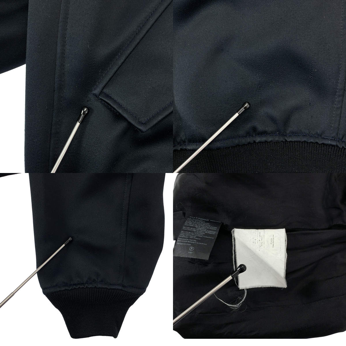 ALEXANDER WANG / アレキサンダーワン パッチ ジップアップ ブルゾン ジャケット