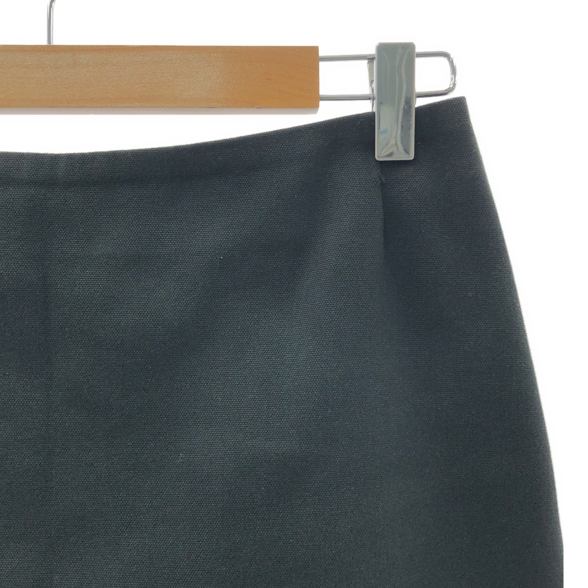 DRIES VAN NOTEN / ドリスヴァンノッテン ライカ期 コットンストレッチ 裾切替 スカート