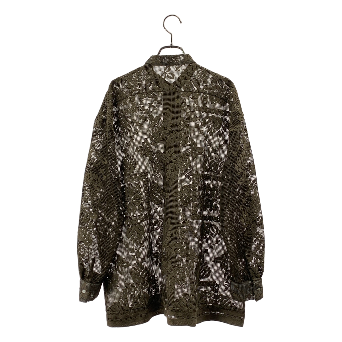 AMERI / アメリ CHEMICAL LACE OVER SHIRT レース シャツ