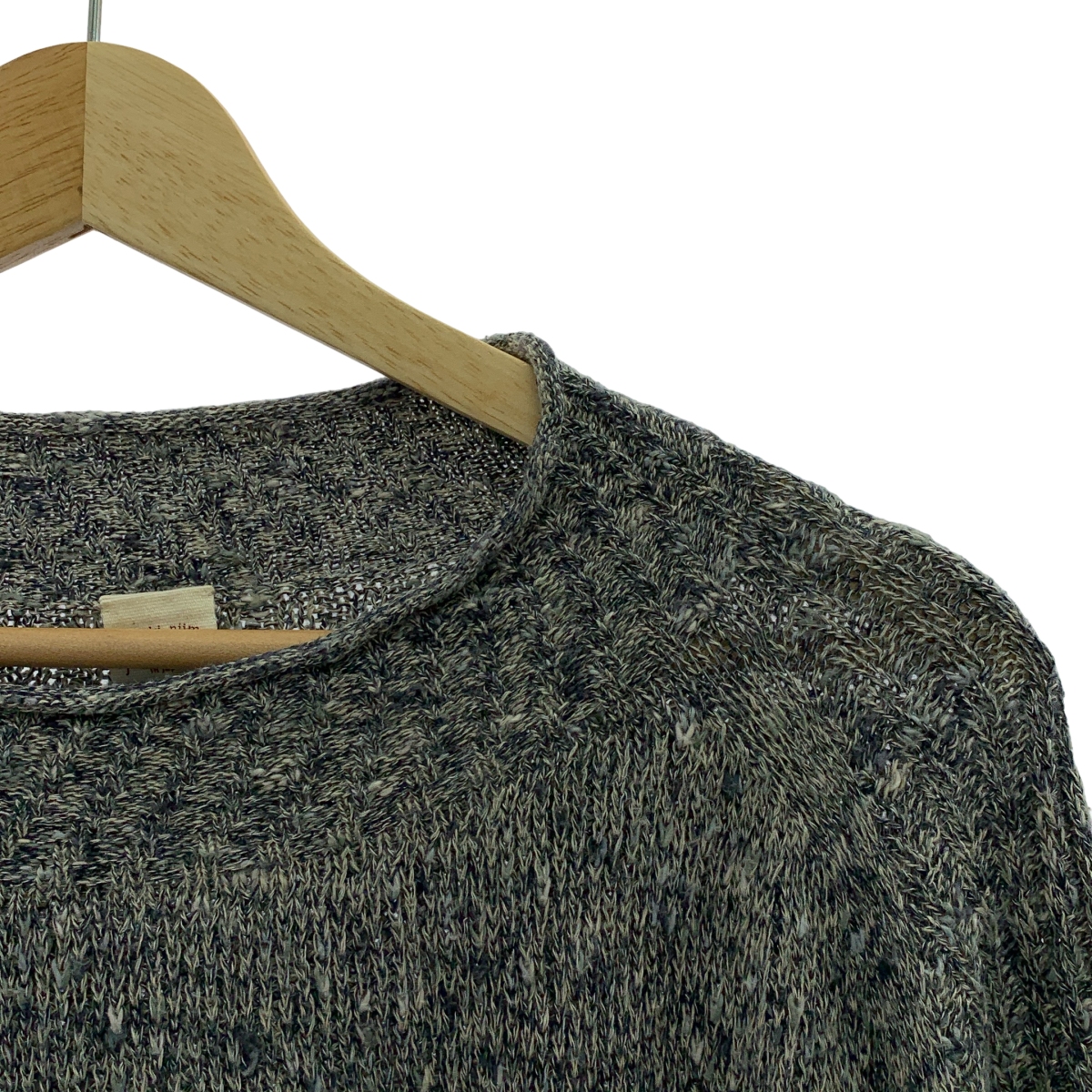 tamaki niime 玉木新雌 / タマキニイメ コットン マルチカラー プルオーバー ニット