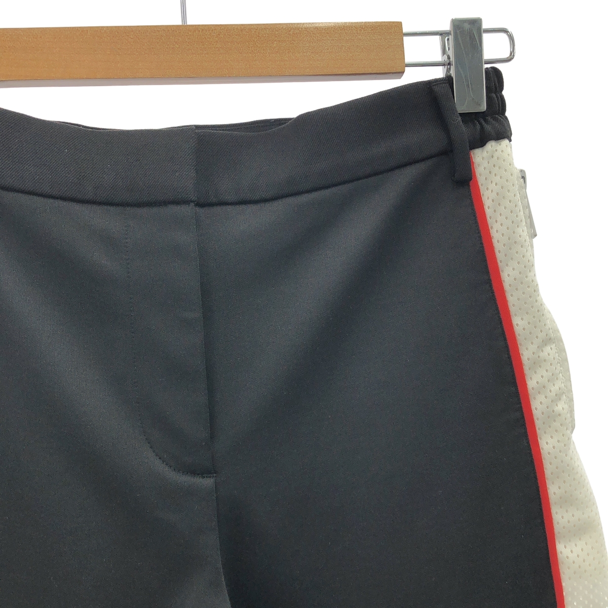 Burberry / バーバリー Mesh Striped Jersey Tailored Trousers メッシュ ライン ストレートパンツ