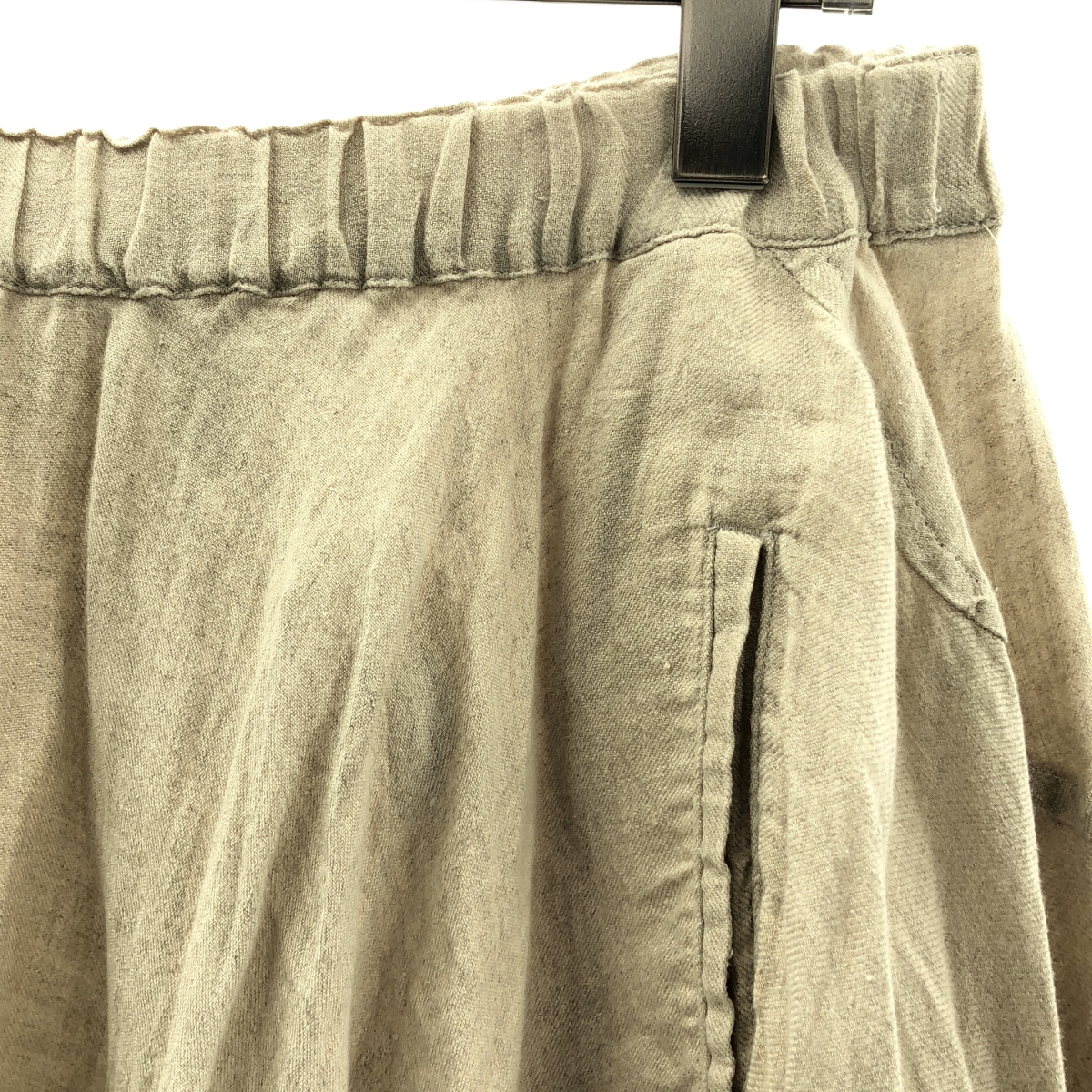 COMME des GARCONS COMME des GARCONS / コムコム リネン 変形 ドローストリング サルエル ワイド イージーパンツ