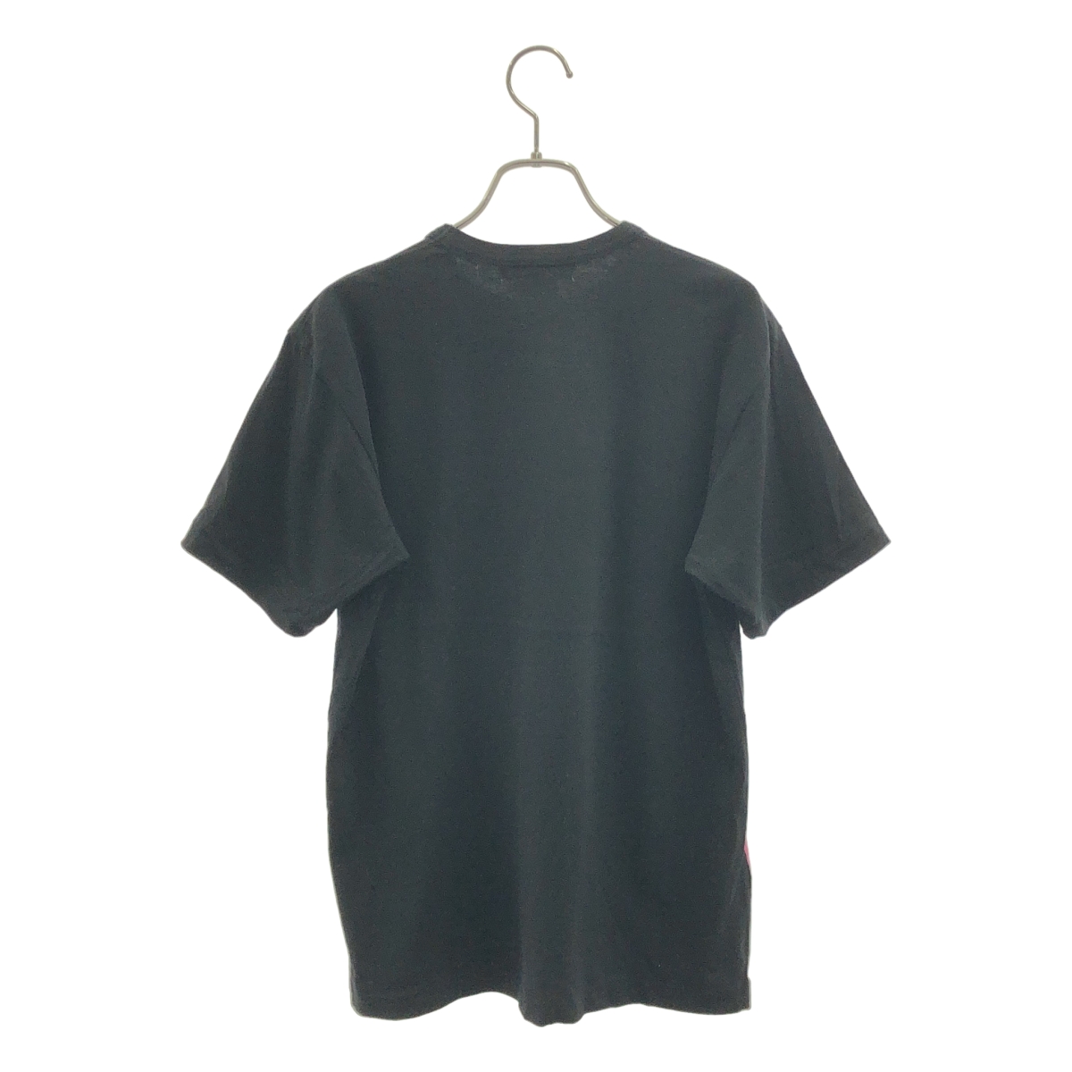BLACK COMME des GARCONS / ブラックコムデギャルソン コットン ロゴ プリント クルーネック Tシャツ カットソー