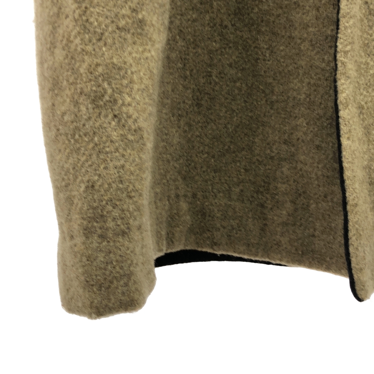 45r / フォーティファイブアール ウール フーデッド ロングコート