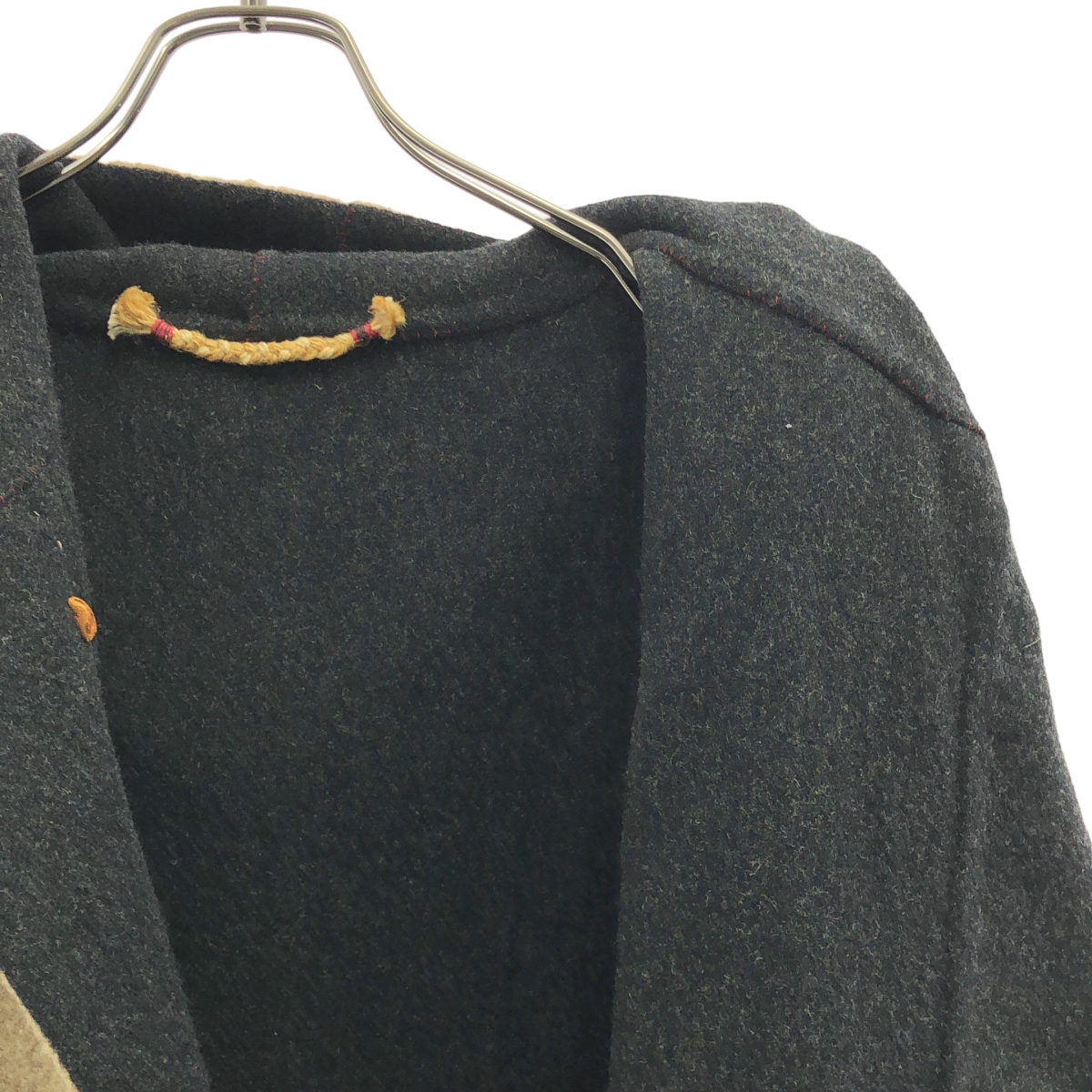 45r / フォーティファイブアール ウール フーデッド ロングコート