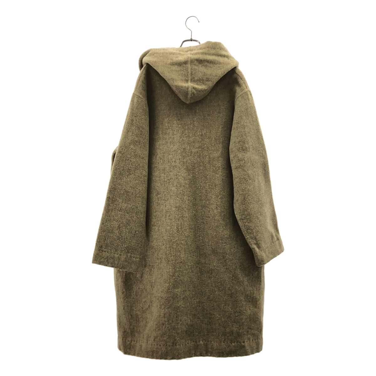 45r / フォーティファイブアール ウール フーデッド ロングコート