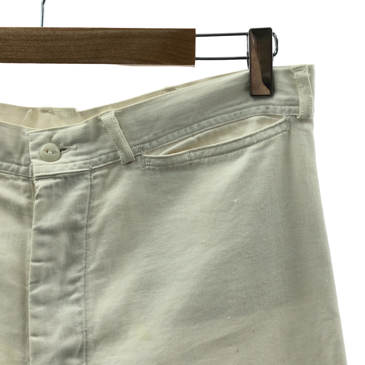 U.S. NAVY / アメリカ軍 推定40-50s ヴィンテージ コットン セーラーパンツ