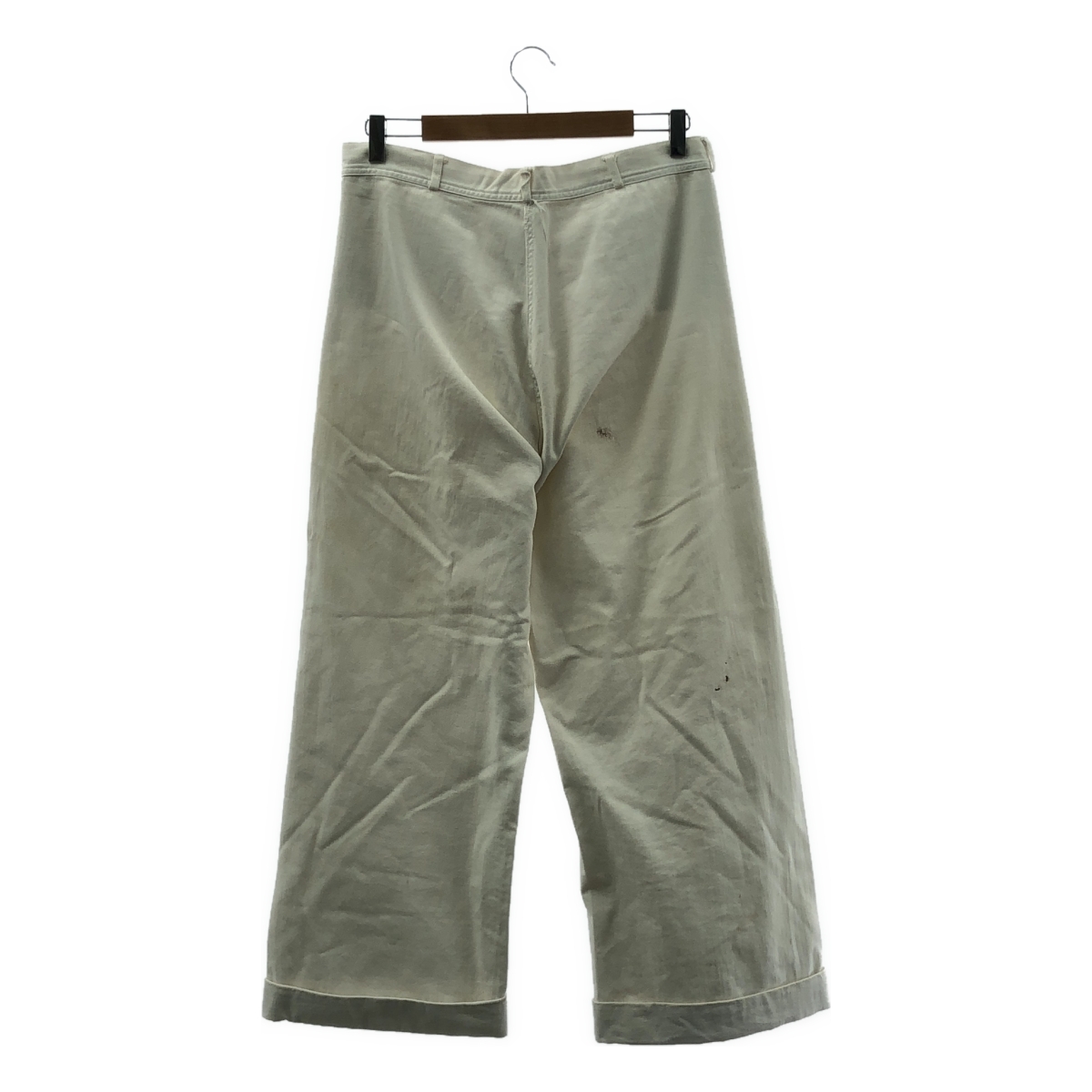 U.S. NAVY / アメリカ軍 推定40-50s ヴィンテージ コットン セーラーパンツ