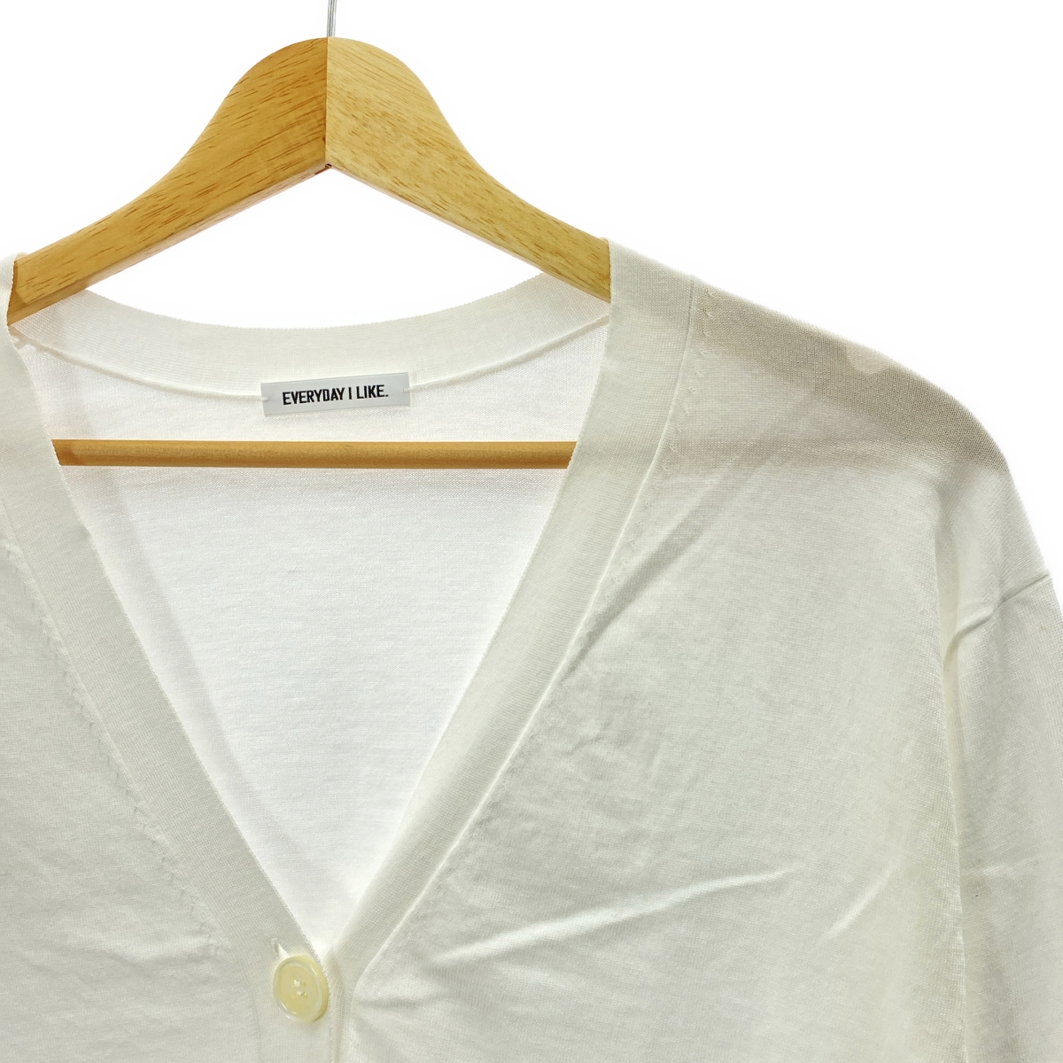 Deuxieme Classe / ドゥーズィエムクラス ICE Vネック カーディガン