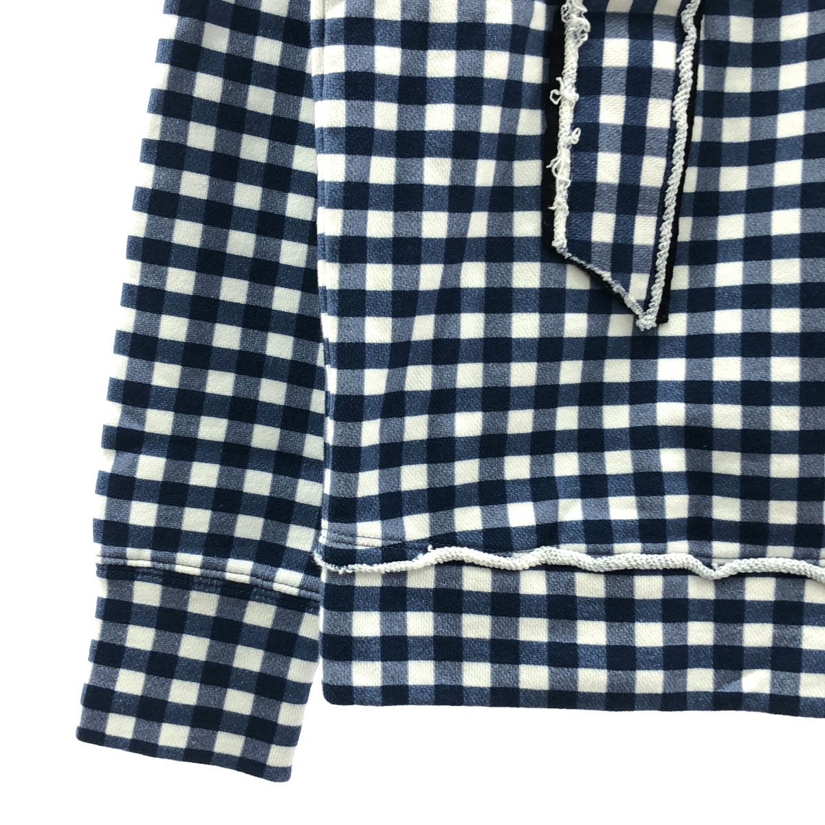 MARC JACOBS / マークジェイコブス ギンガムチェック リボンデザイン クルーネックスウェット