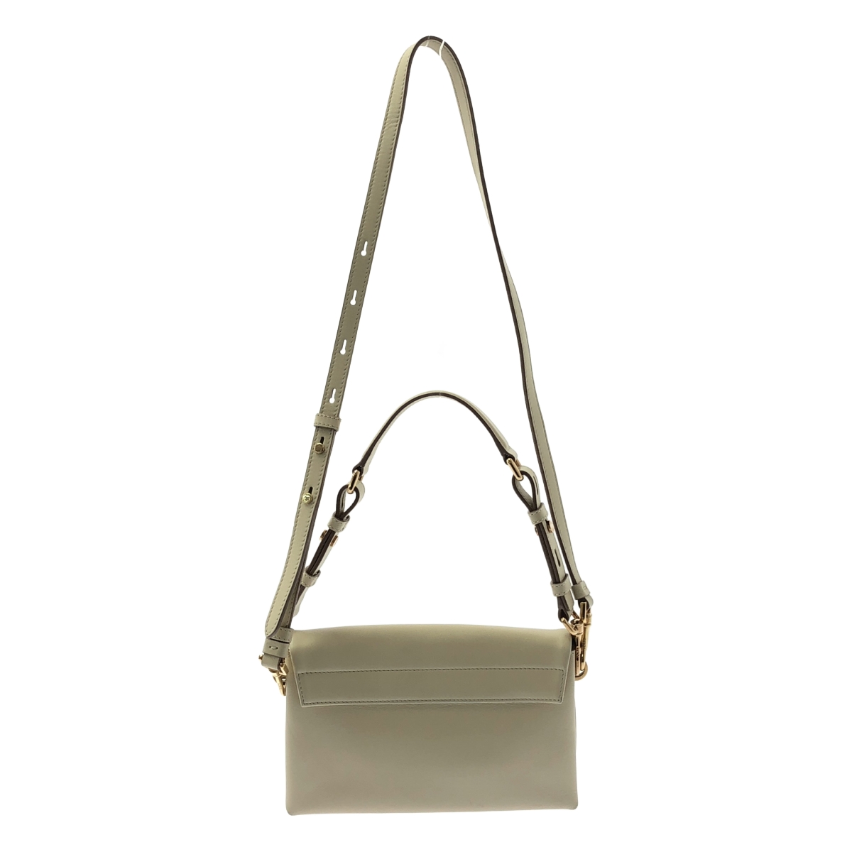 TOD'S / トッズ レザー T タイムレス フラップ  ショルダーバッグ