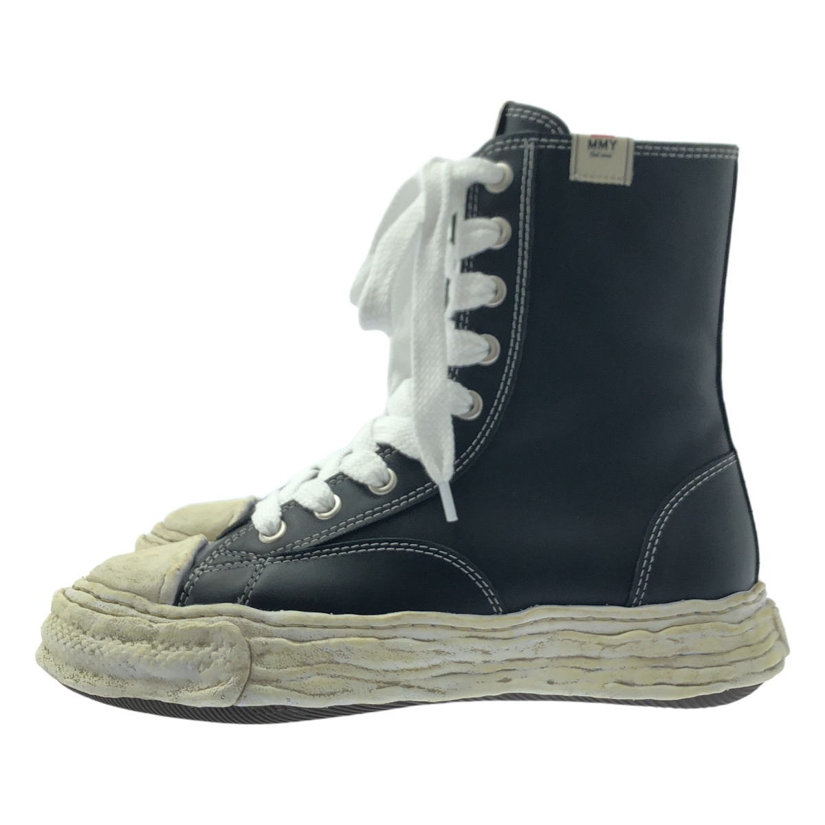Maison MIHARA YASUHIRO / メゾンミハラヤスヒロ 【EXCLUSIVE EDITION】 PETERSON23 / OG Sole Leather Extra High-top Sneaker / レザー ハイカットスニーカー