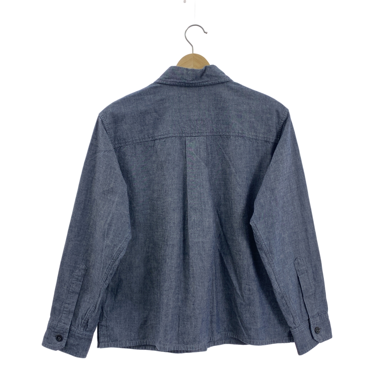 MHL. / エムエイチエルマーガレットハウエル コットン シャンブレーシャツ