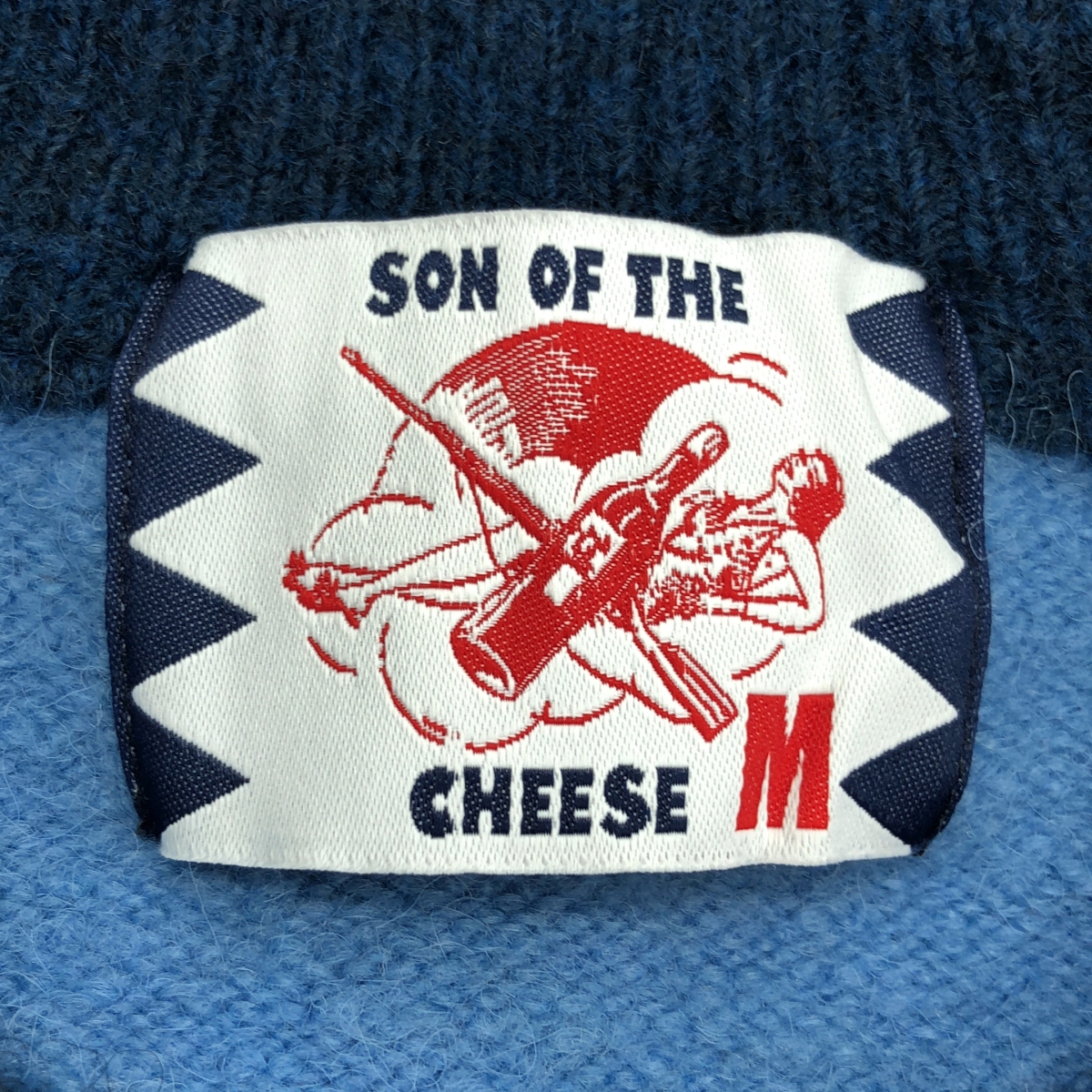 SON OF THE CHEESE / サノバチーズ HENNY FOOTBALL SWEATER ウール フットボール ニット