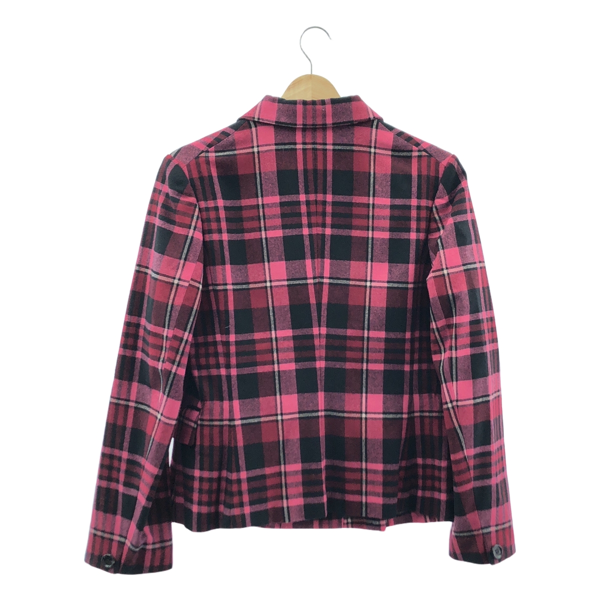 robe de chambre COMME des GARCONS / ローブドシャンブルコムデギャルソン チェック ウール テーラードジャケット