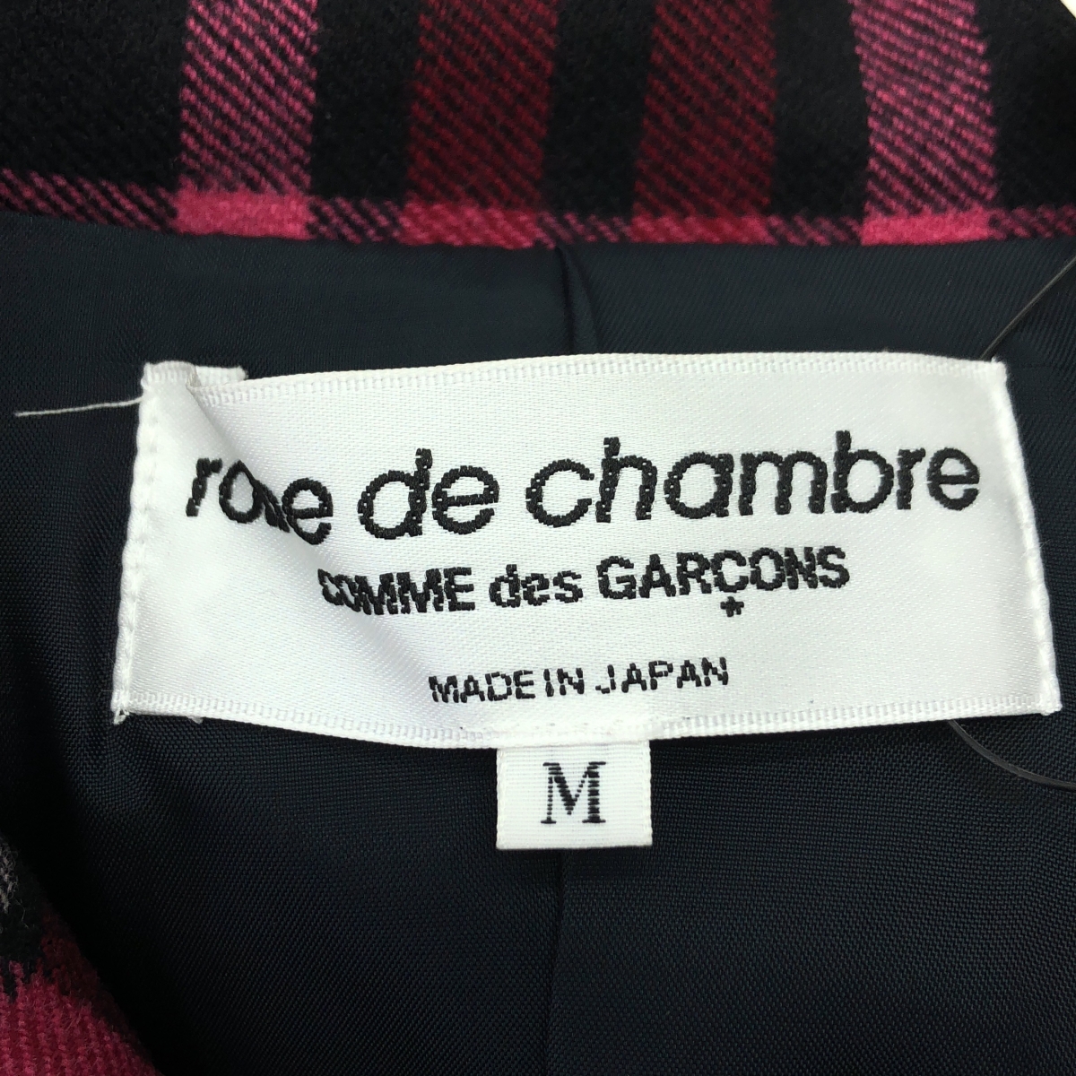 robe de chambre COMME des GARCONS / ローブドシャンブルコムデギャルソン チェック ウール テーラードジャケット