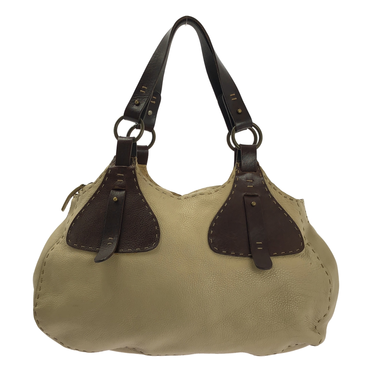 HENRY BEGUELIN / エンリーベグリン オミノ刺しゅう レザーバッグ