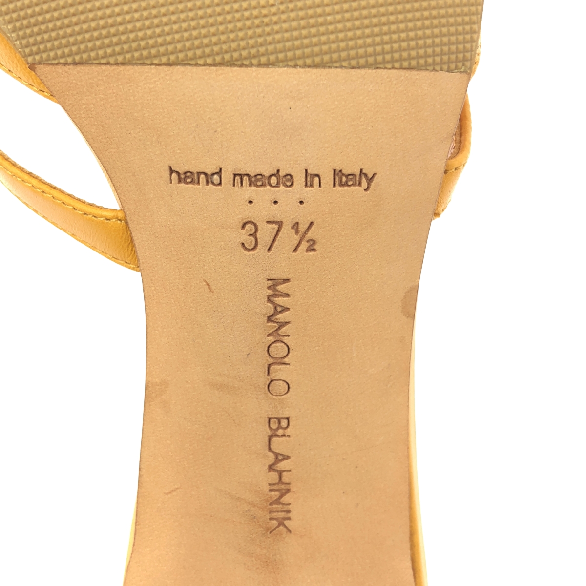 MANOLO BLAHNIK / マノロブラニク MACULA / レザー ミュール サンダル