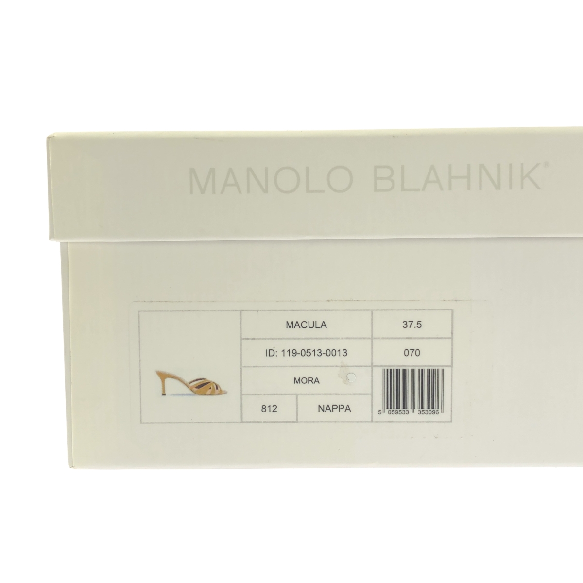 MANOLO BLAHNIK / マノロブラニク MACULA / レザー ミュール サンダル