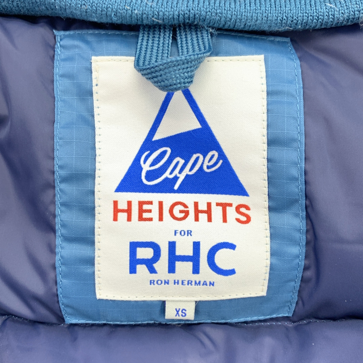 Cape Heights / ケープハイツ ロゴボタン ダウンジャケット / フード着脱可