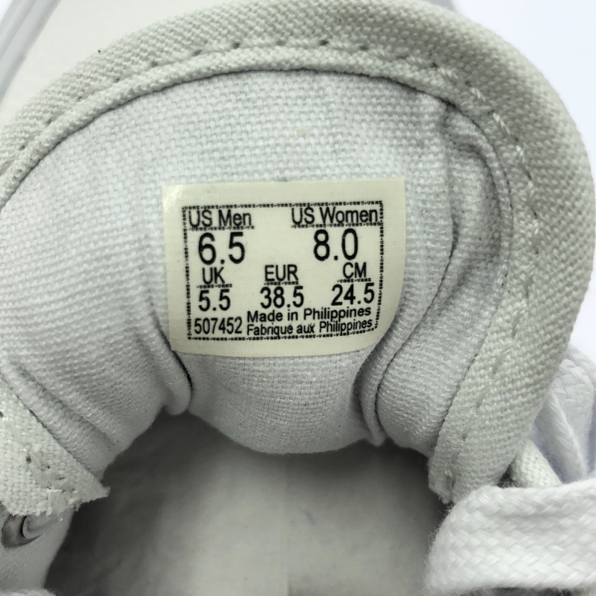 VANS / バンズ AUTHENTIC REISSUE 44 WHITE LEATHER PACK オーセンティック リイシュー レザー ローカットスニーカー