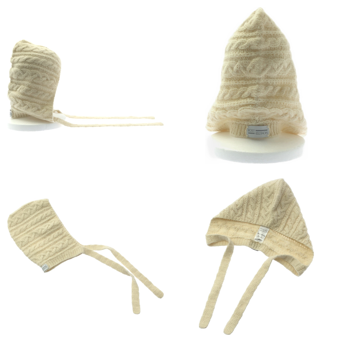 その他 Hand-knit Cable Knit / ハンドニットケーブルズキン 帽子