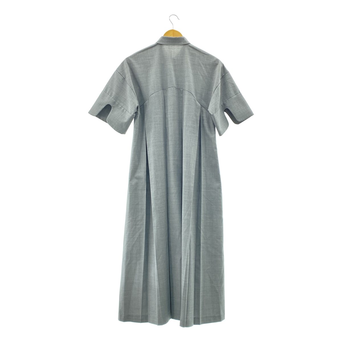 ENFOLD / エンフォルド WIDE-BOX-PLEATS DRESS ワイド ボックス プリーツ ドレス ワンピース