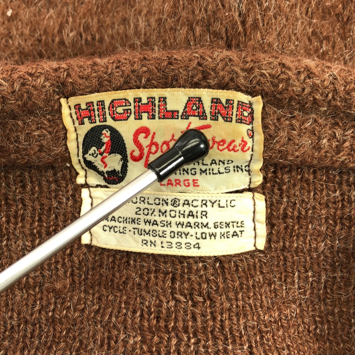 VINTAGE / ヴィンテージ古着 HIGHLAND ハイランド / 1960s ヴィンテージ モヘヤ カーディガン