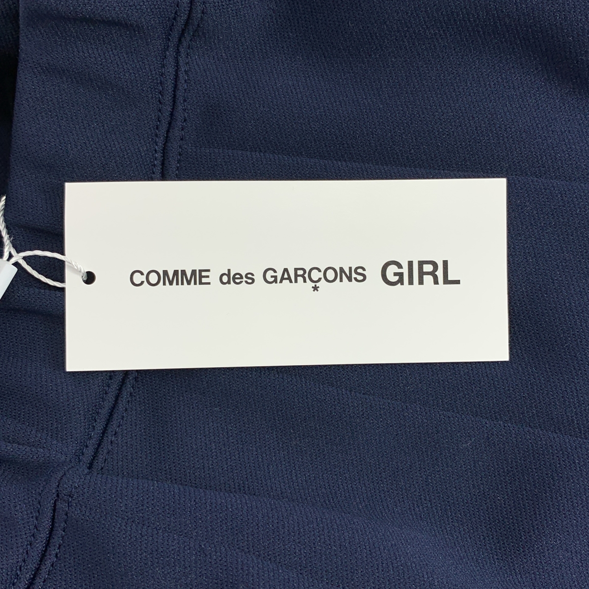 COMME des GARCONS GIRL / コムデギャルソンガール ポリエステル ジャージー プリーツ イージースカート