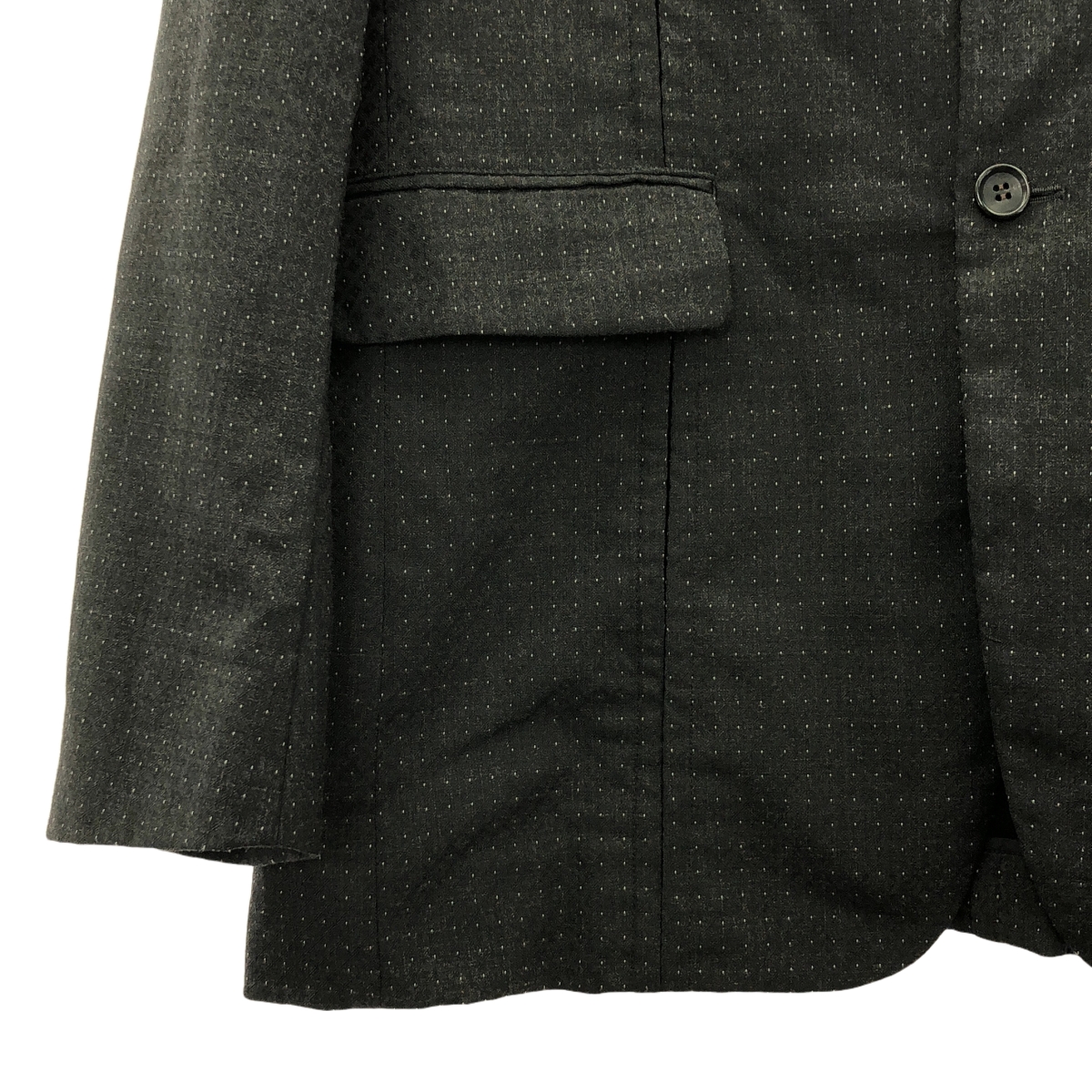 COMME des GARCONS HOMME DEUX / コムデギャルソンオムドゥ ダイヤ柄 ポリウール 2B テーラードジャケット