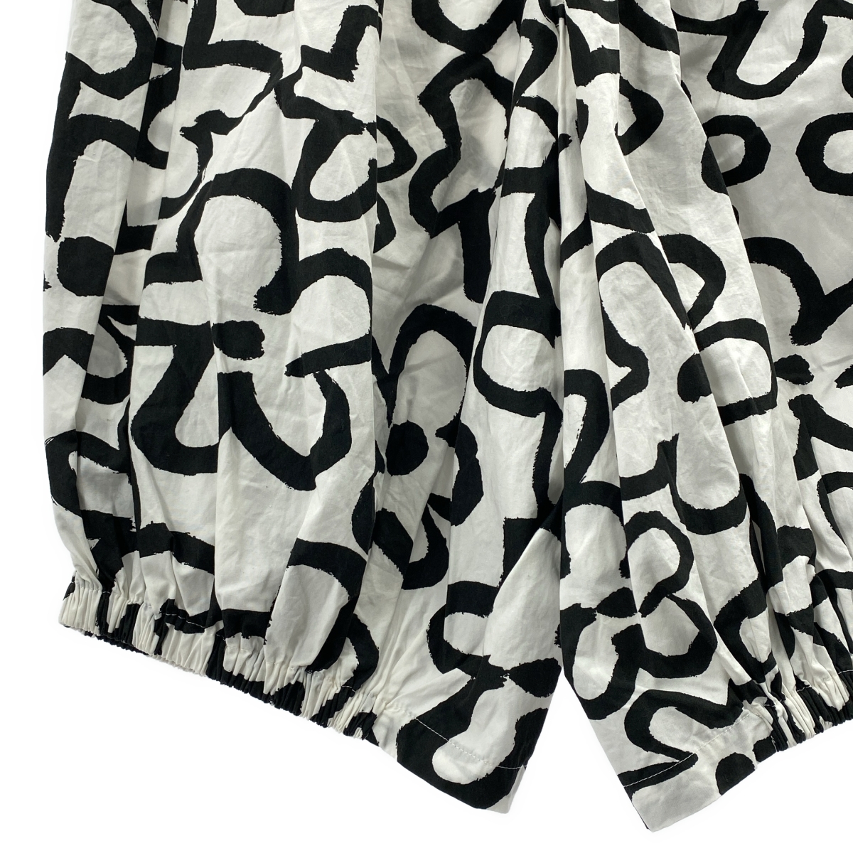 COMME des GARCONS / コムデギャルソン 花柄 プリント バルーン ワイド パンツ