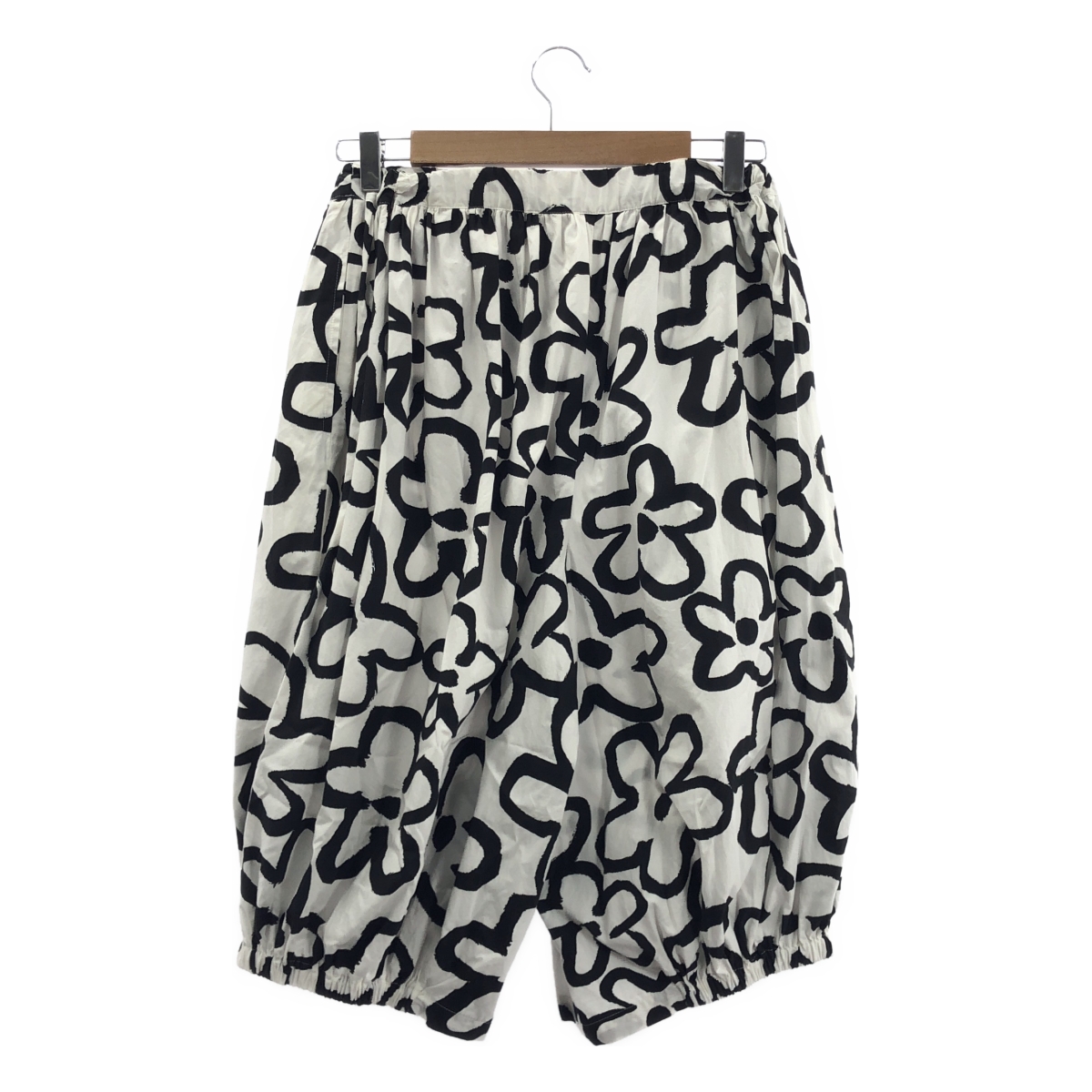COMME des GARCONS / コムデギャルソン 花柄 プリント バルーン ワイド パンツ