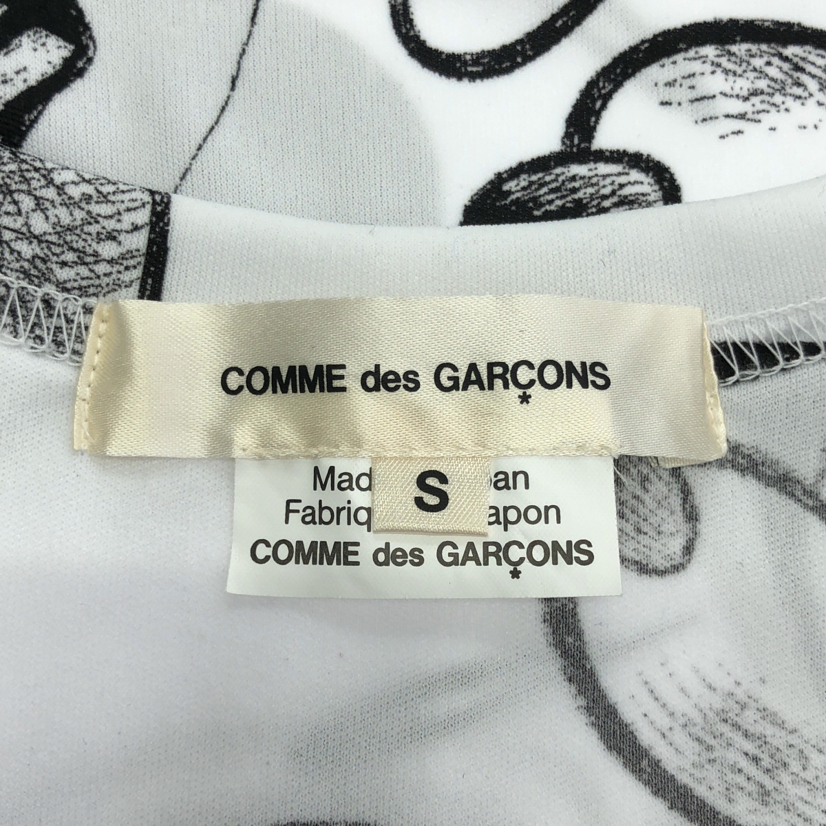 COMME des GARCONS / コムデギャルソン × Disney mickey / ディズニー ミッキー 総柄 Tシャツ カットソー