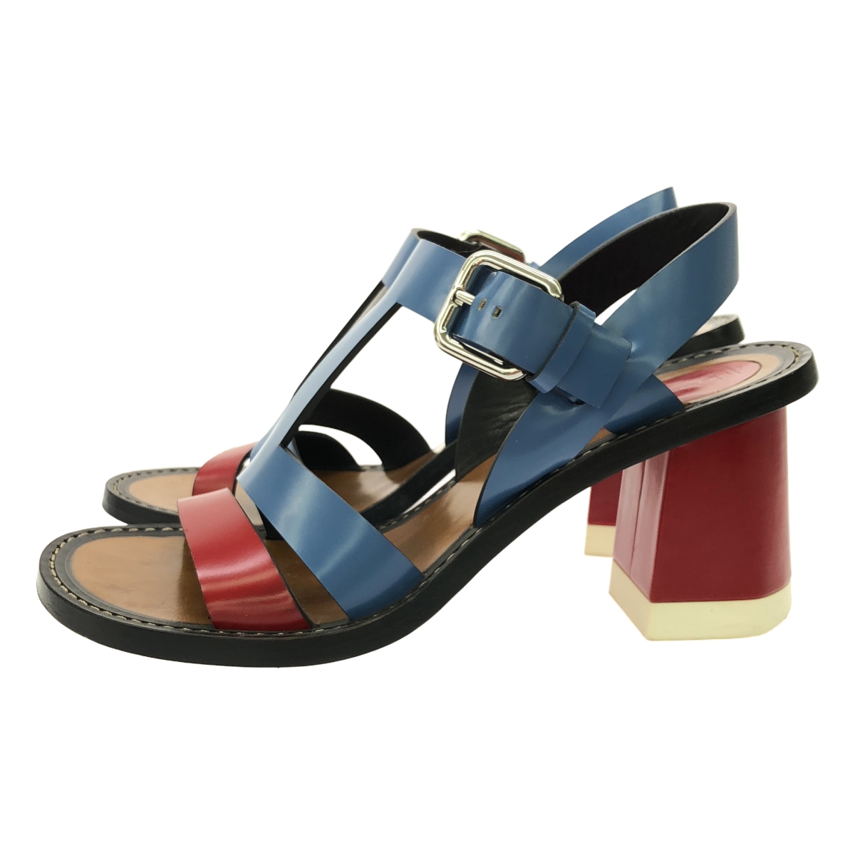 JIL SANDER / ジルサンダー ストラップ ヒール サンダル