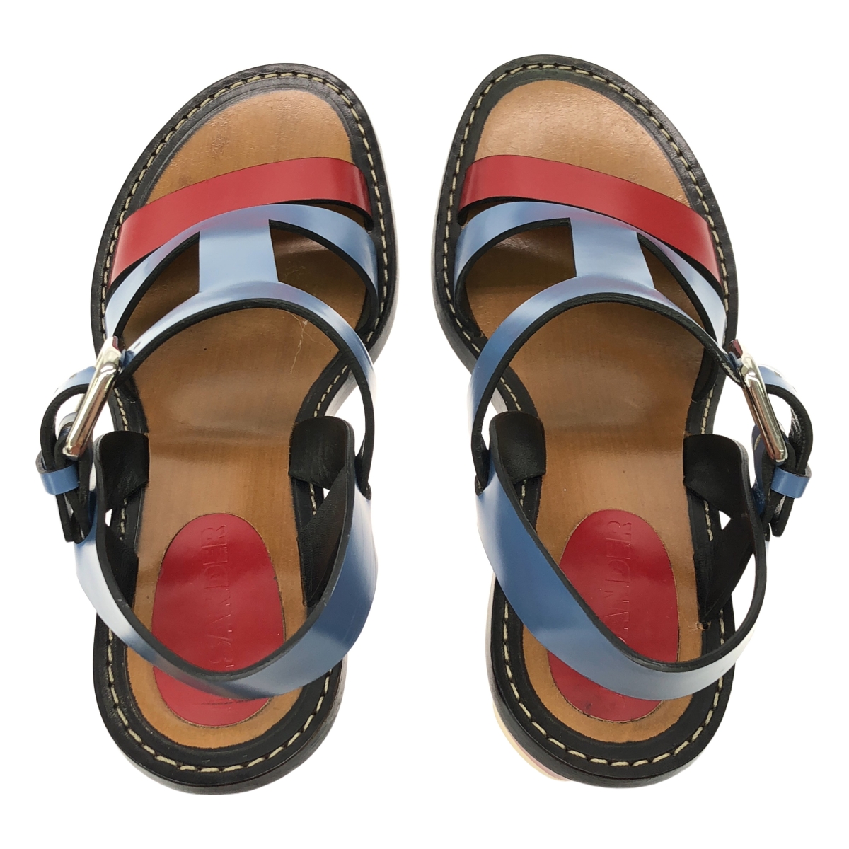 JIL SANDER / ジルサンダー ストラップ ヒール サンダル