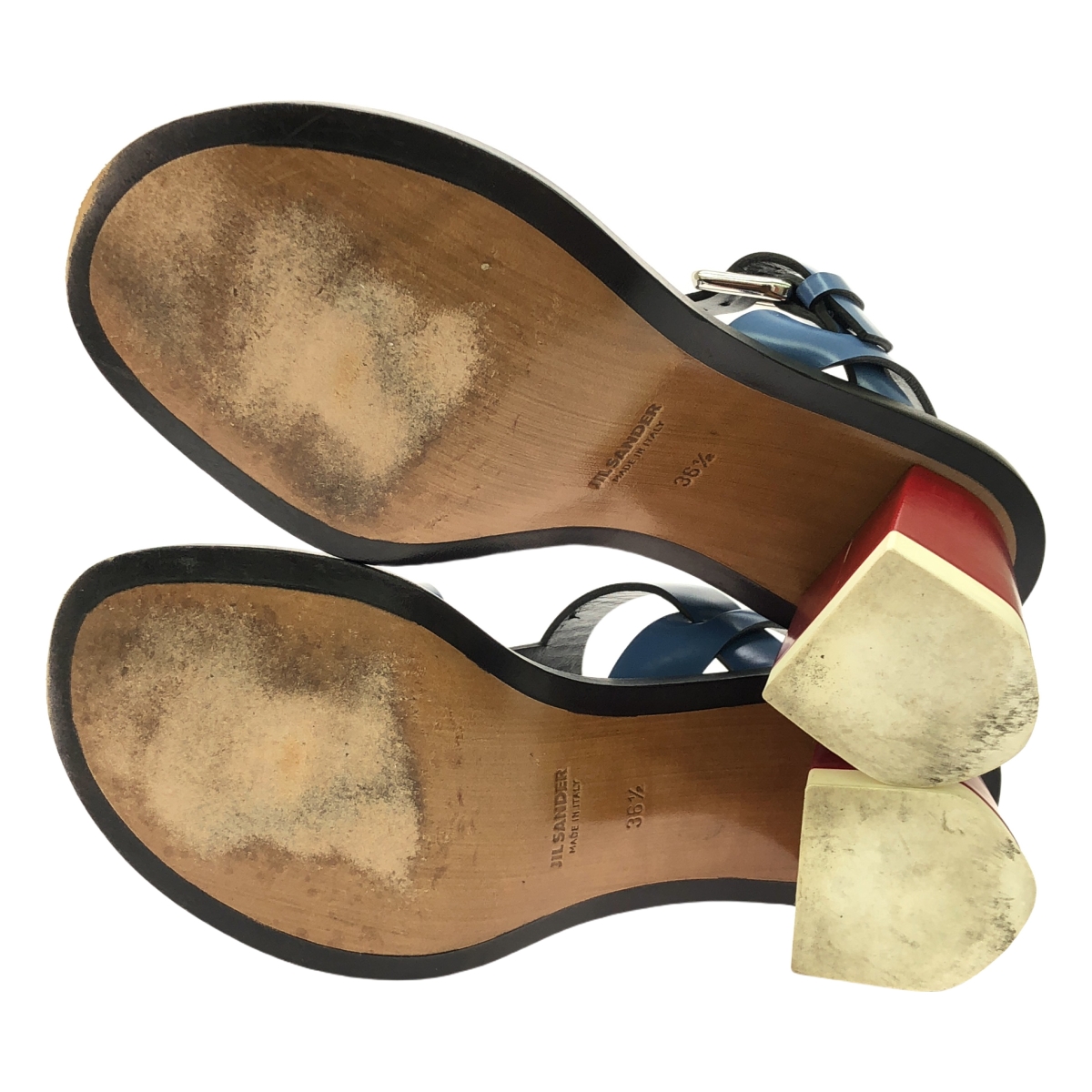 JIL SANDER / ジルサンダー ストラップ ヒール サンダル