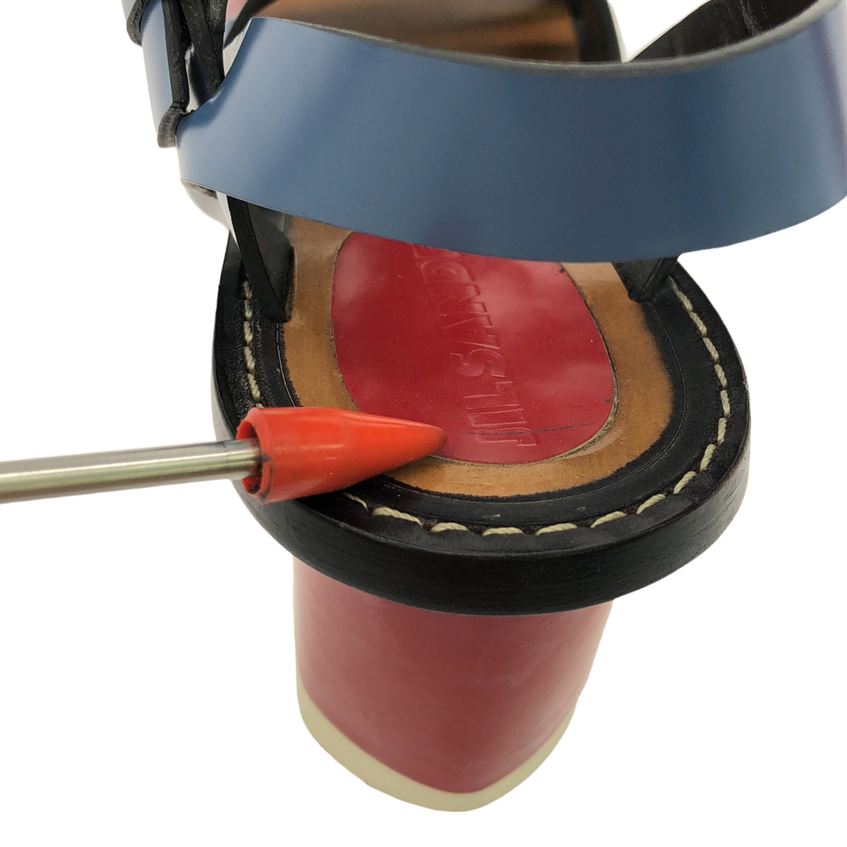 JIL SANDER / ジルサンダー ストラップ ヒール サンダル