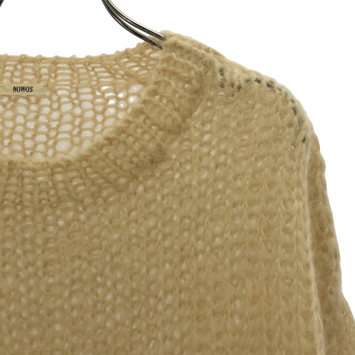 NOWOS / ノーウォス mohair pullover / ウール モヘヤ ニット セーター