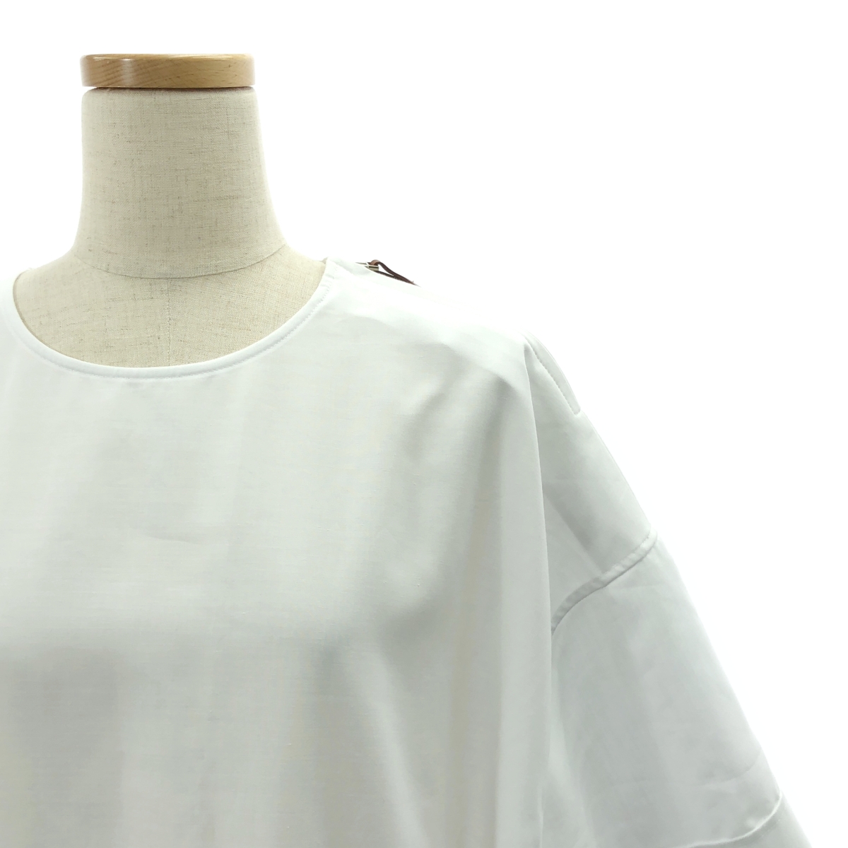 THE RERACS / ザリラクス サイドスリット プルオーバーワンピース